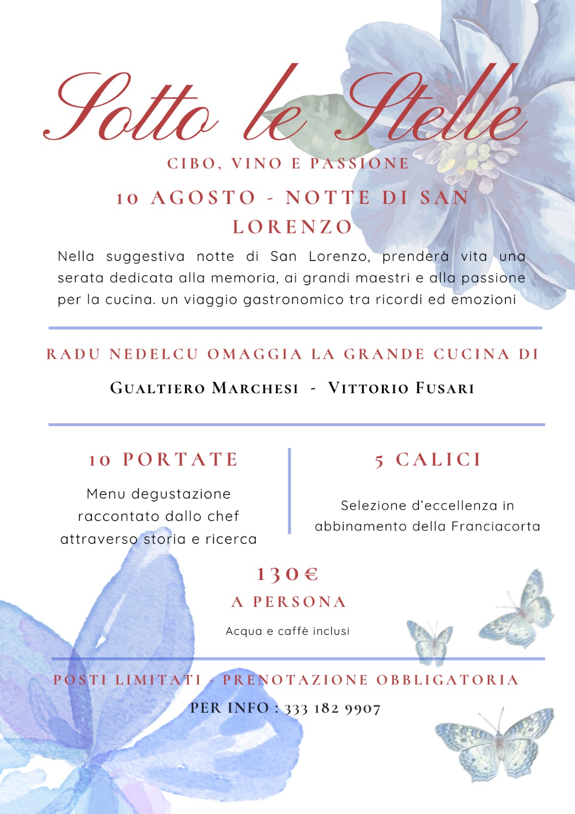 Sotto le Stelle – 10 Agosto 2026, Notte di San Lorenzo